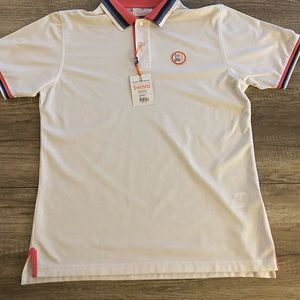 NWT Psycho Bunny X SWIMS polo 6(L)